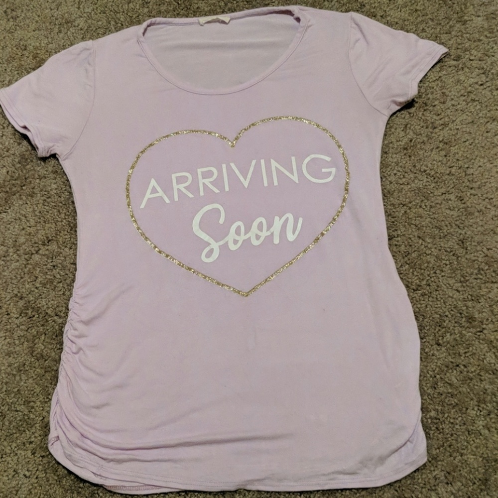 Pregnancy announcement shirt!